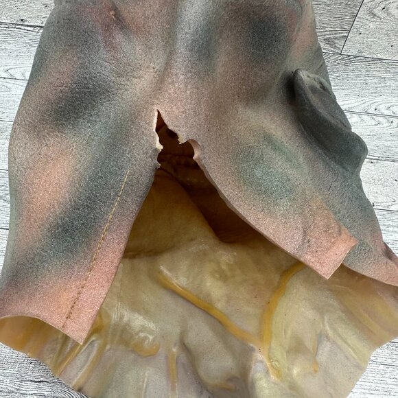 2000 The Paper Magic Group Halloween Scary Goblin Rubber Mask w/Teeth - Picture 6 of 7